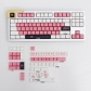 EVA 08 104+34 XDA profile Keycap PBT Dye-subbed Cherry MX Keycaps Set Mechanical Gaming Keyboard